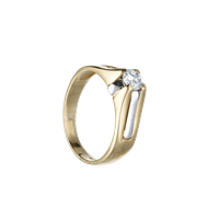 Anello Damiata Gioielli Uomo in Oro giallo Zircone 2131/102/1 - 2131/102/1